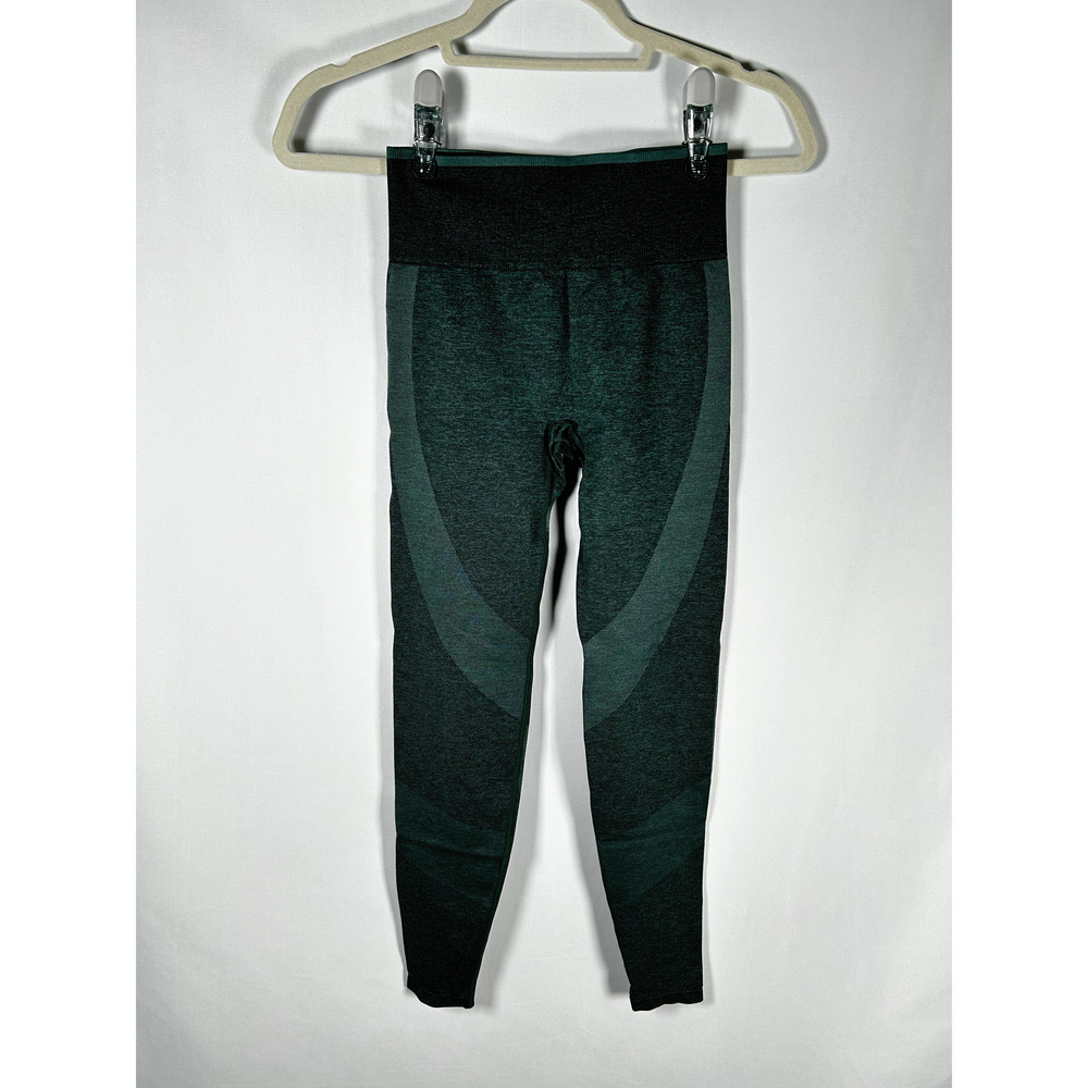 VS PINK Emerald Green Seamless Leggings